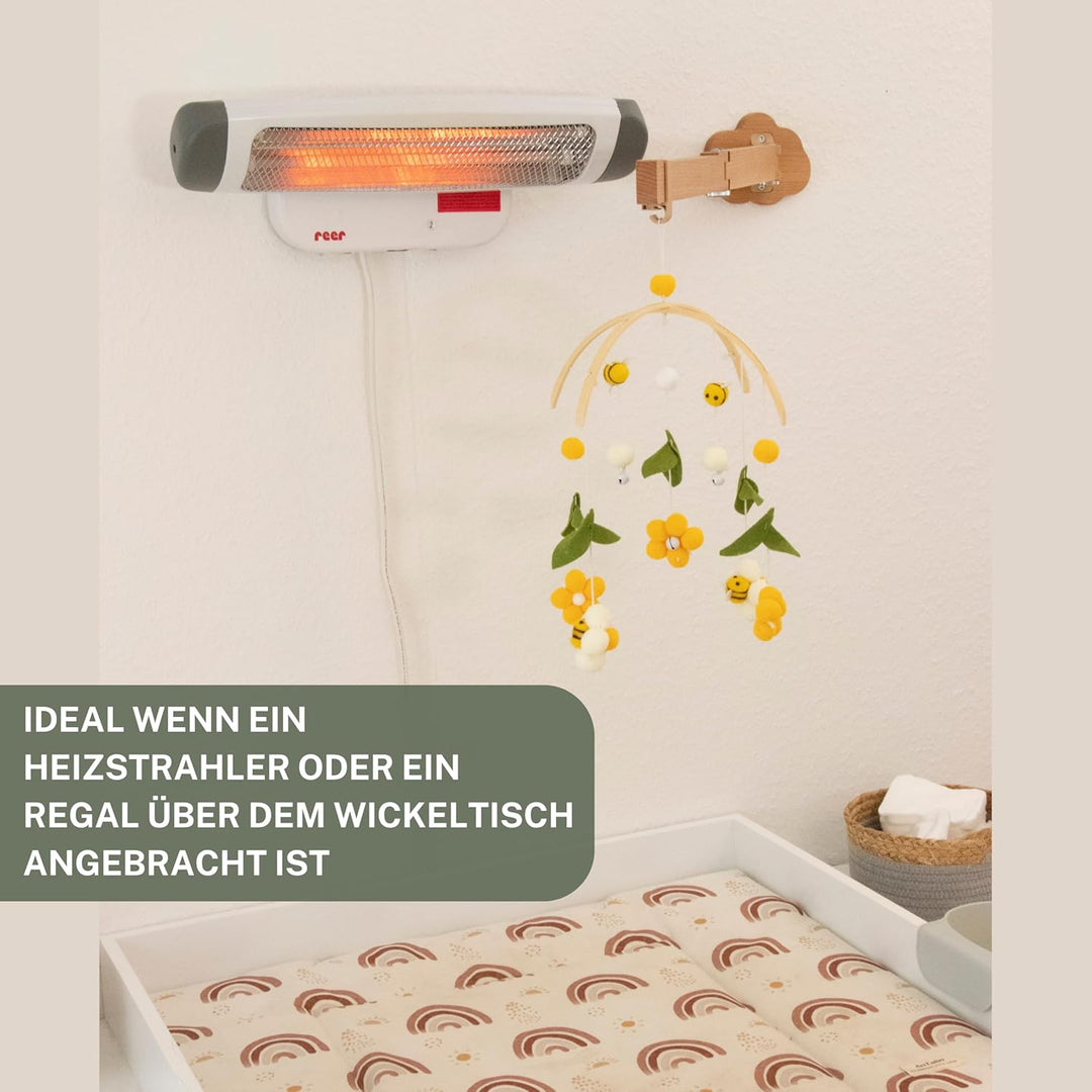 ASTREIN® | Mobile Baby | Baby Mobile Halterung Wand | Baby Mobiles Holz | Mobile Halterung Wickeltis