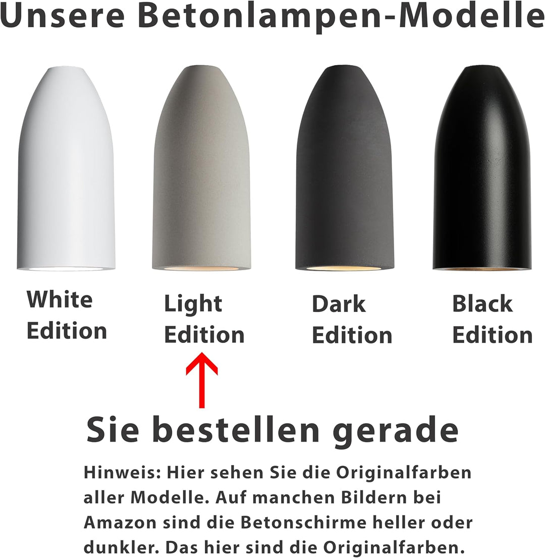 Pendelleuchte einflammig light edition 7,5 x 16 cm, Wohnzimmerlampe hängend mit Textilkabel Orange 0