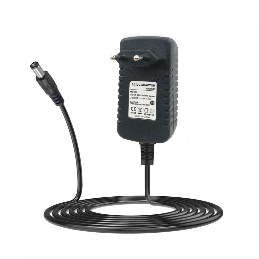 MyVolts 12V EU-Netzteil kompatibel mit Masterbuilt Gravity Series Smoker Fan Standard, Standard