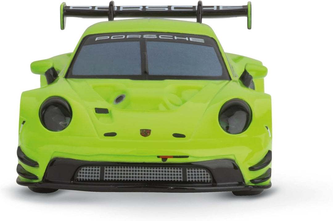 Carrera Hybrid I Porsche 911 GT3 R Greeno I Massstab 1:50 I Front- und Rücklichter I Bis zu 30 Minut