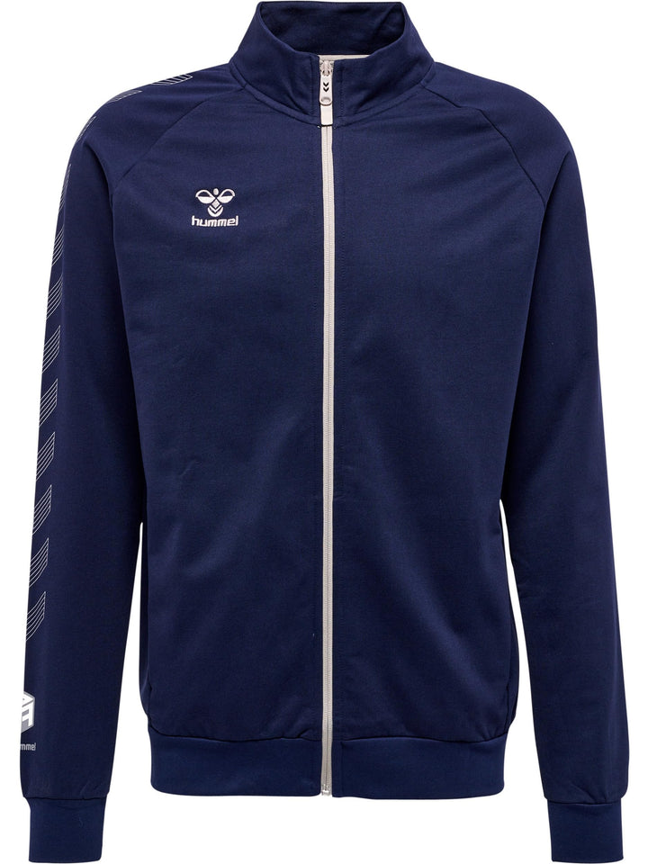 hummel Herren Hmlmove Grid Cot. Zip Jacket jacket XXL MARINE, XXL MARINE