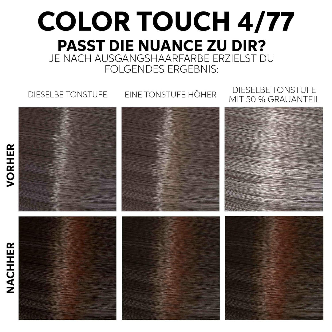Wella Professionals Color Touch demi-permanente Haarfarbe ohne Ammoniak – Haarfärbemittel mit bis zu