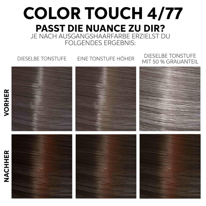 Wella Professionals Color Touch demi-permanente Haarfarbe ohne Ammoniak – Haarfärbemittel mit bis zu