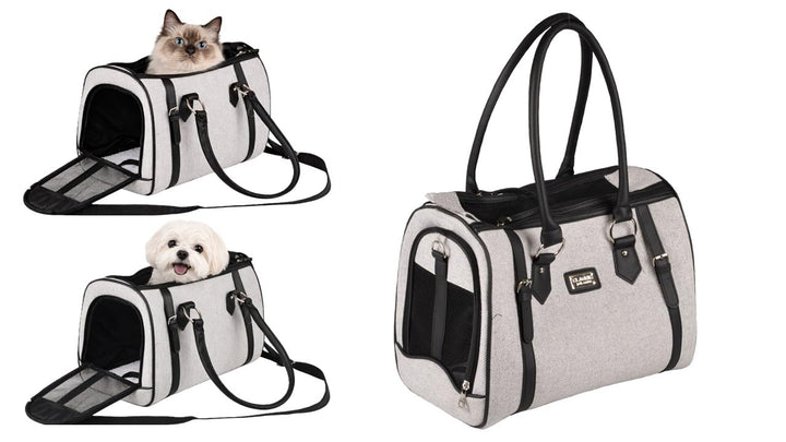 Flamingo F Transporttasche CILOU 1 hellgrau 37 x 24 x 31 cm Grau Medium, Grau Medium