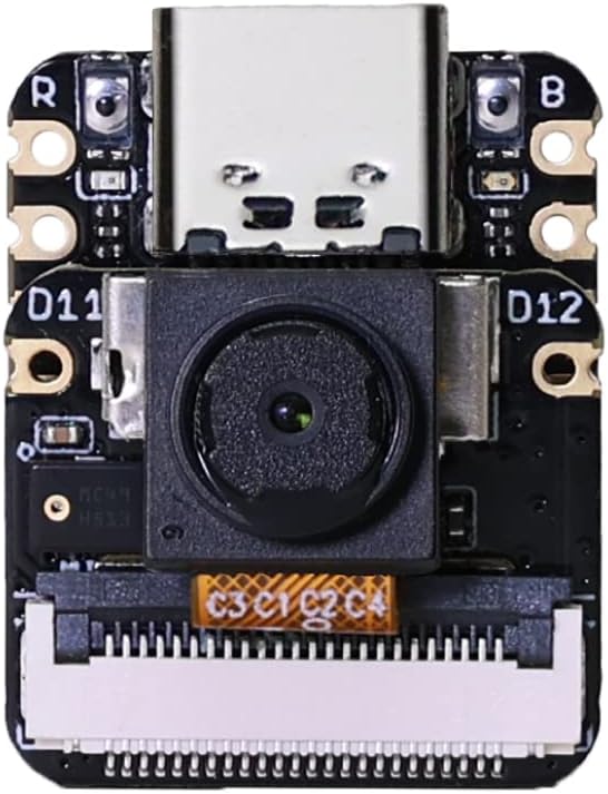 Seeed Studio XIAO ESP32S3 Sense – 2,4 GHz Wi-Fi, BLE 5.0, OV2640 Kamerasensor, Digitalmikrofon, 8 MB
