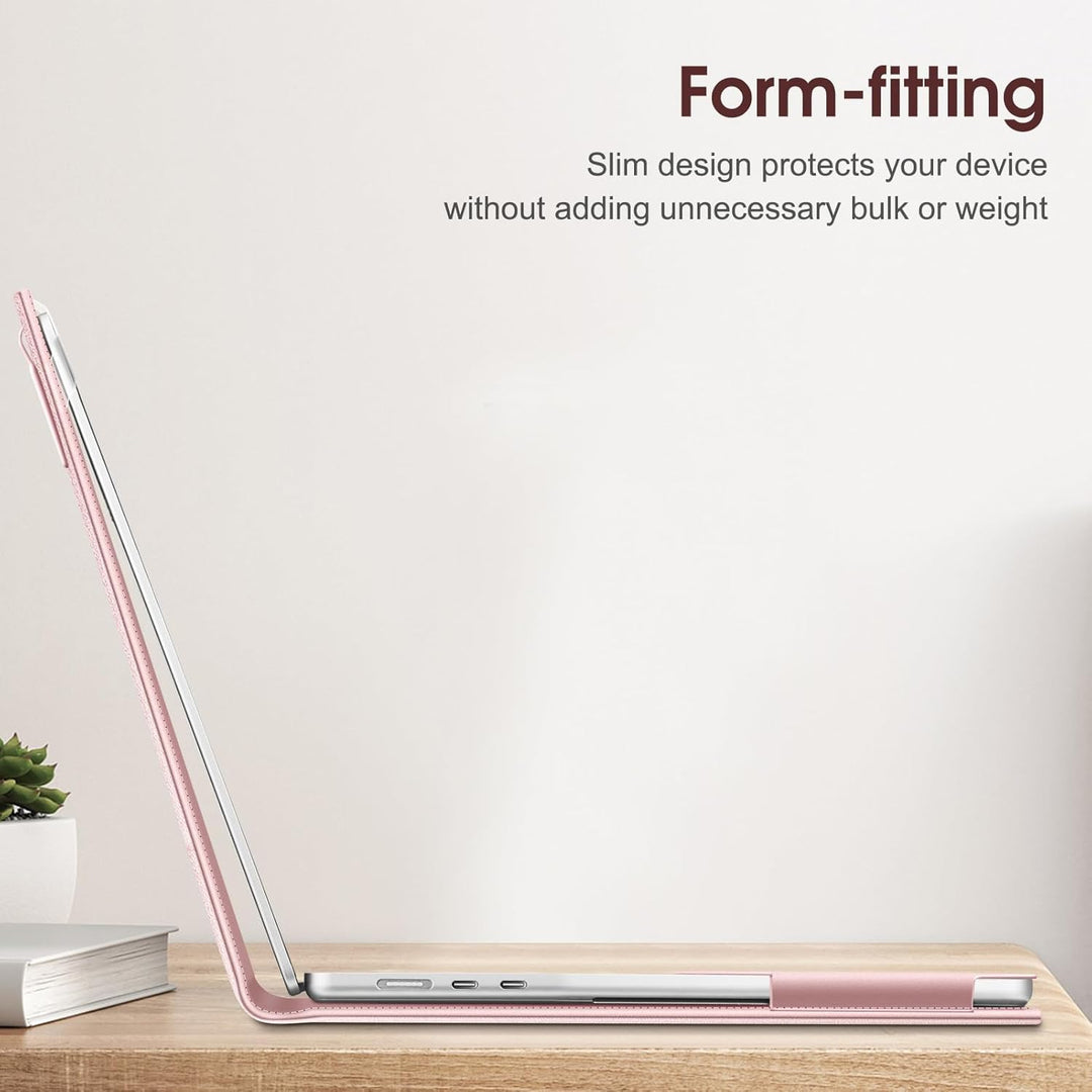 Fintie Hülle Kompatibel mit MacBook Air 15 M4 M3 M2 Chip (2025-2023) A3241 A3114 A2941, Hochwertiges