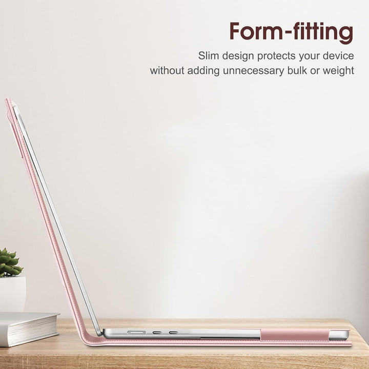 Fintie Hülle Kompatibel mit MacBook Air 15 M4 M3 M2 Chip (2025-2023) A3241 A3114 A2941, Hochwertiges
