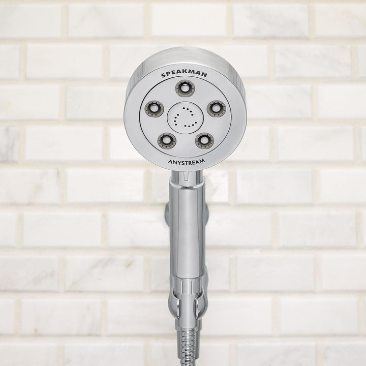 Speakman VS-3010-E175 Neo Anystream Handbrause, 1,75 GPM, poliertes Chrom Handbrause Poliertes Chrom