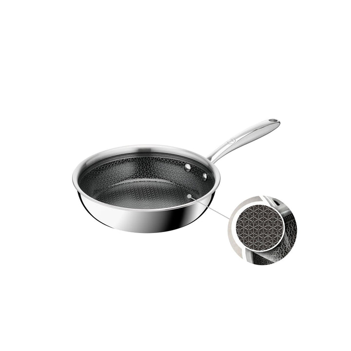 Tefal Master Mesh Keramik-Bratpfanne, 20 cm, HybridMesh-Technologie, kratzfeste Oberfläche, ultimati