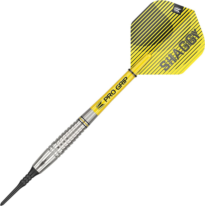 Target Darts Unisex-Adult Scott Williams 1. Gen. 90% Wolfram Softdarts-Set Dartpfeile, Silber und Ge