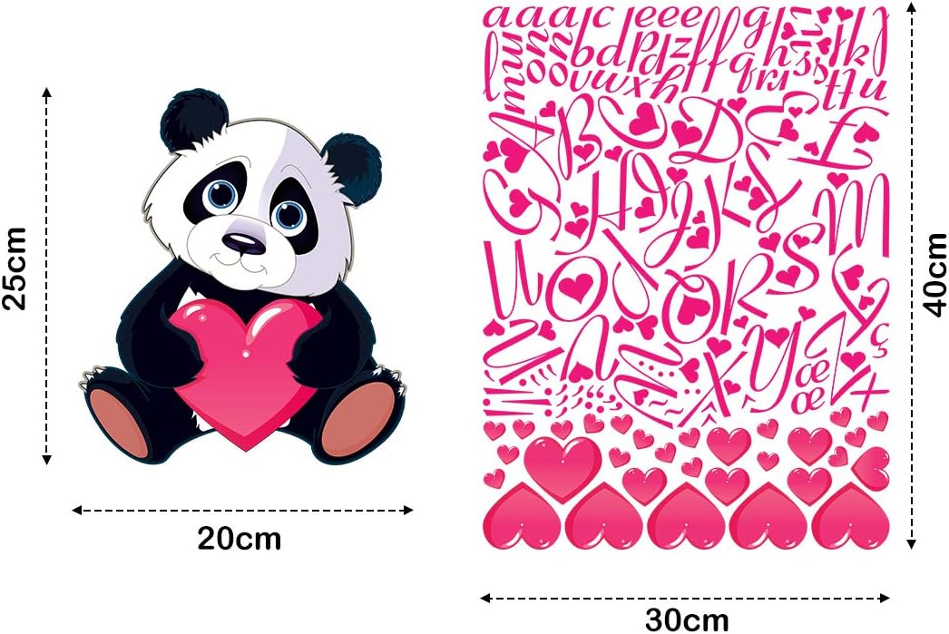 Ambiance Sticker Personalisierte Namensaufkleber | Personalisierter Namensaufkleber - Kinderzimmer W