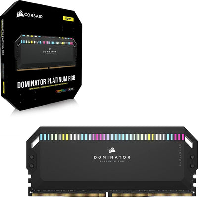 Corsair DOMINATOR PLATINUM RGB DDR5 RAM 64GB (4x16GB) 6200MHz CL32 Intel XMP iCUE Kompatibel Compute