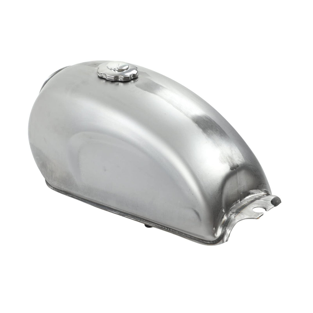 Benzintank mit Deckel, Motorrad-Kraftstofftank Retro 9L/2.4Gal Metall für Upgrade