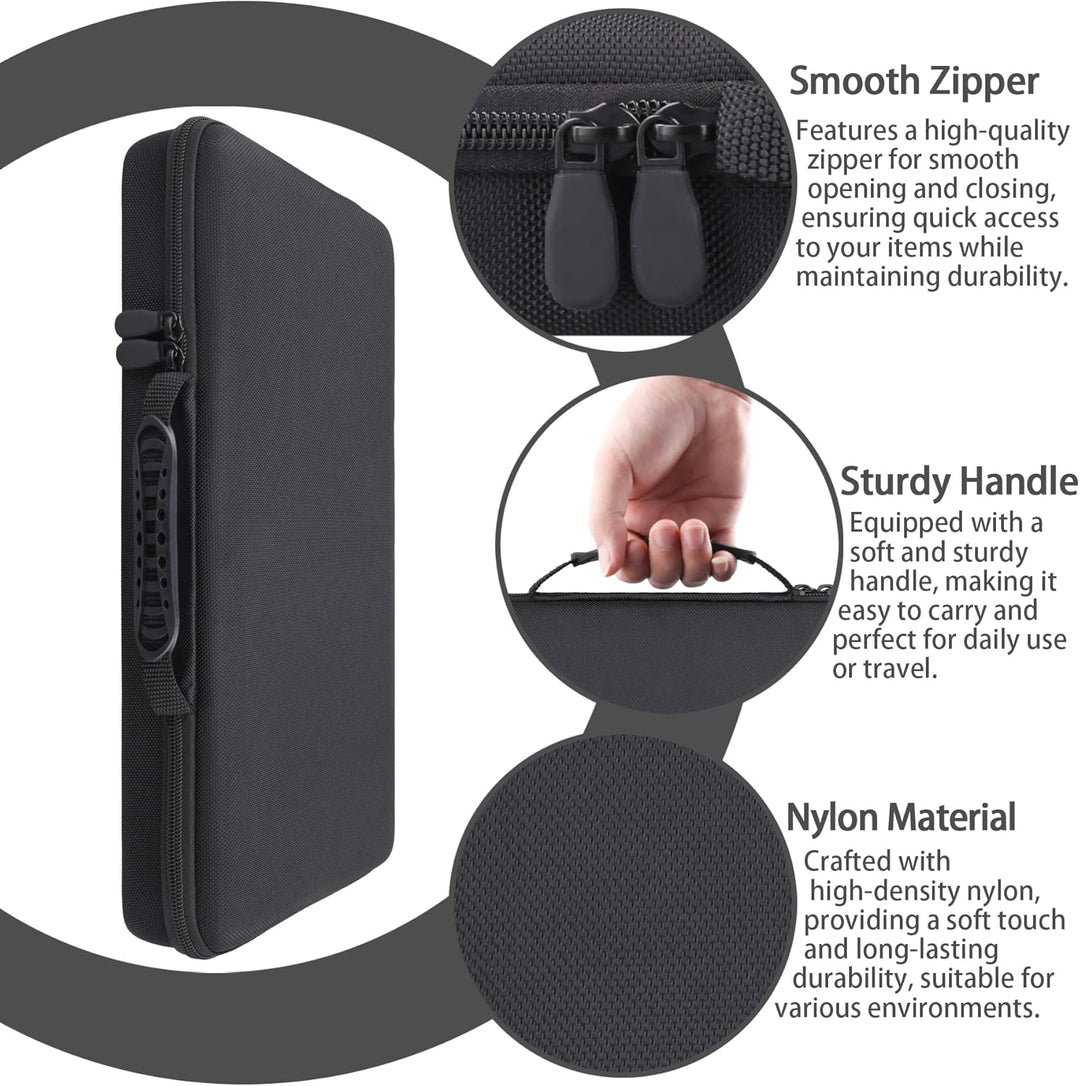 co2CREA Case Hart reiseschutzhülle Etui Tasche für Akai Professional MPK Mini IV USB-C MIDI Keyboard
