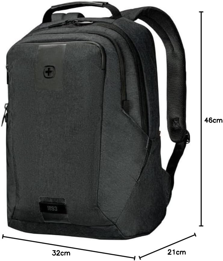 WENGER Laptop-Rucksack mit Tablet-Fach, Notebook bis 16 Zoll, Tablet bis 10 Zoll, Organizer, Damen H
