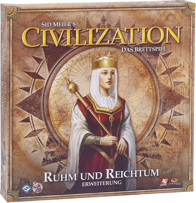 Asmodee Civilization: Das Brettspiel - Ruhm und Reichtum, Erweiterung, Kennerspiel, Deutsch, Das Bre