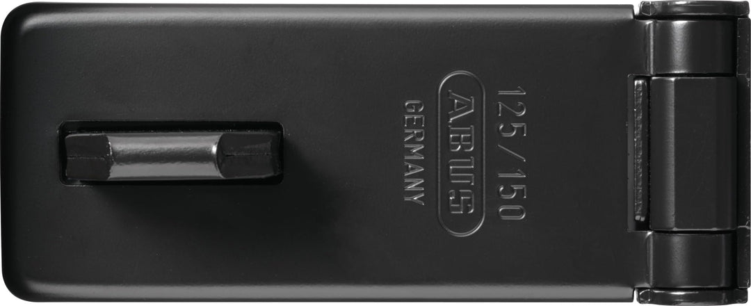 ABUS 125150C 125/150 Überfalle 60mm x 150mm Schwarz, 60mm x 150mm Schwarz