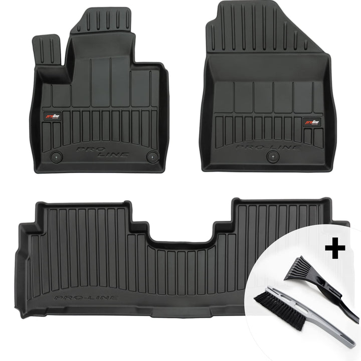 moto-MOLTICO 3D Gummimatten Auto Fussmatten Gummi Automatten 4-teilig Set - passend für Kia Sorento