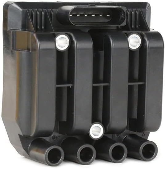 HELLA 5DA 358 000-181 Zündspule - 12V - 6-polig - Blockzündspule - geschraubt