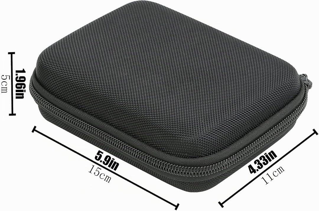 Aenllosi Hartschalenhülle für Samsung T7/T7 Touch/T7 Shield/T9 Mobile SSD | Netztasche für Kabel und