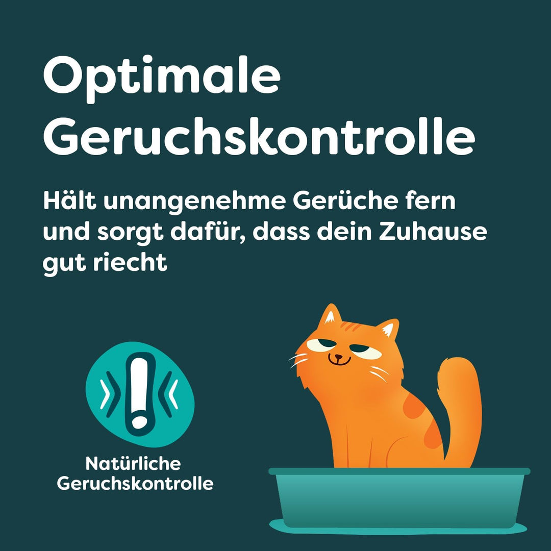 Breeder Celect Natürliches Katzenstreu (30L) - 99% Recyclingpapier, Saugfähige Katzenstreu Pellets,