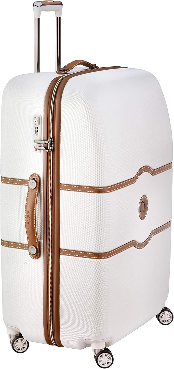 DELSEY PARIS 4 DOPPELROLLEN TROLLEY 82 CM XXL ( 82cm - 134.67L ) Angora, XXL ( 82cm - 134.67L ) Ango