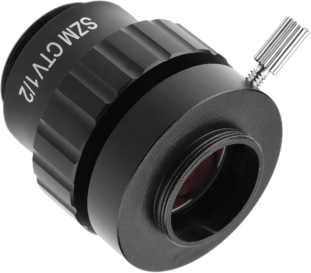 0.5X Okular C-Mount Objektiv 1/2 CTV Adapter für Video Digitalkamera Triokulares Stereoskopisches Mi