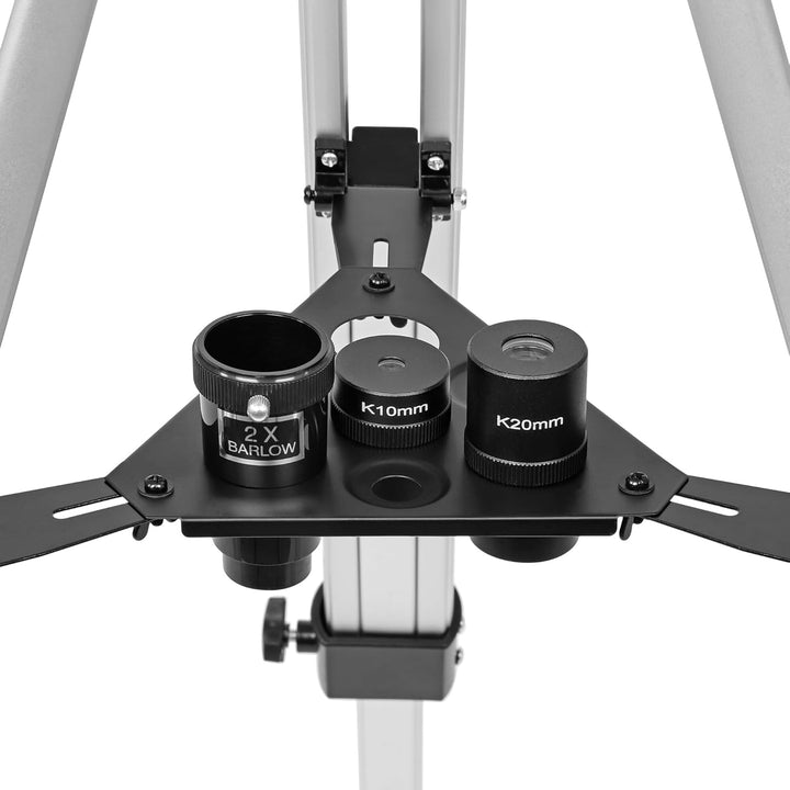 Omegon Teleskop AC 70/700 AZ-2 | Achromatischer Refraktor | leicht & vielseitig | ideales Einsteiger