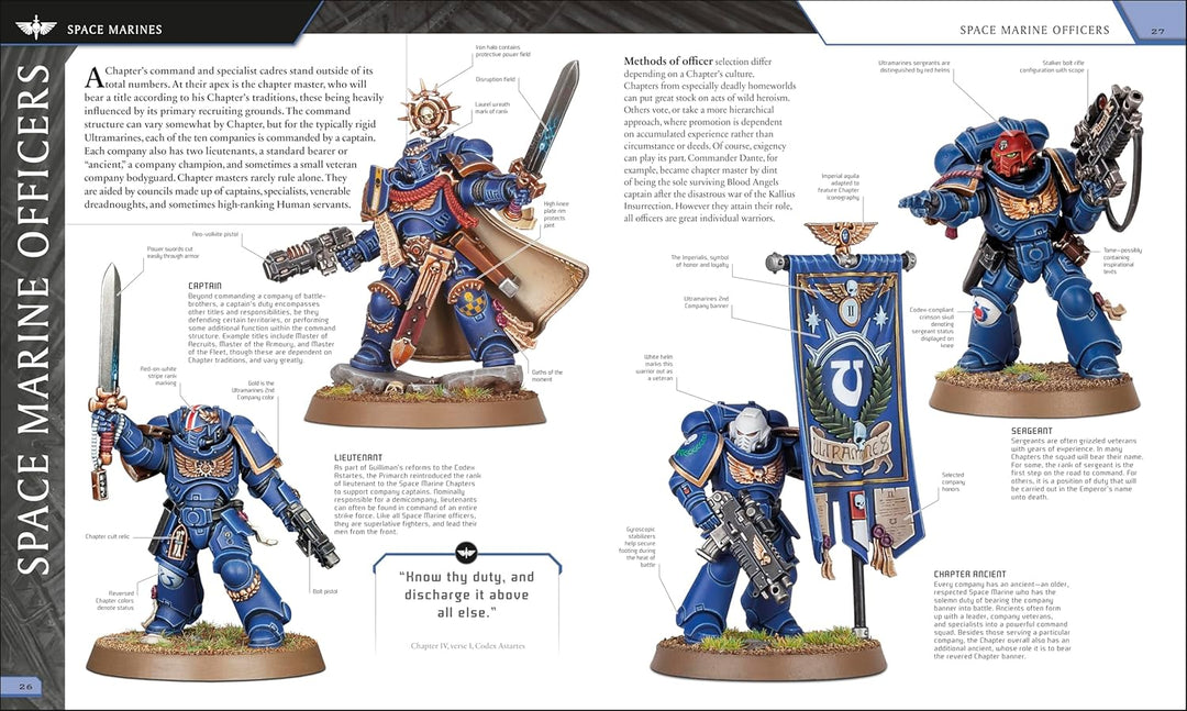 Warhammer 40,000 The Ultimate Guide, Gebundenes Buch