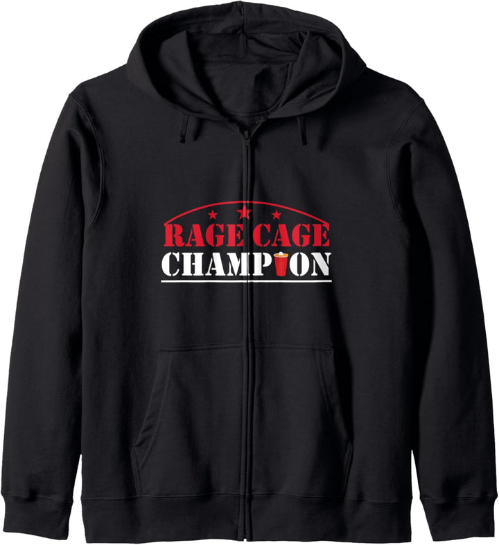 Rage Cage Champion Red Cup Trinkspiel Kapuzenjacke