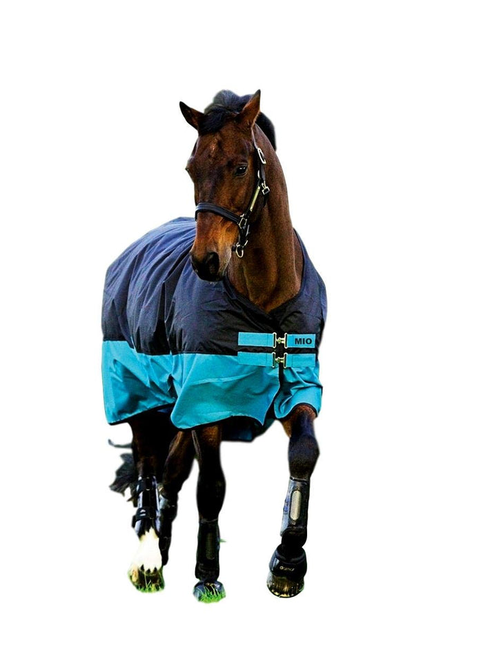 Horseware Mio Turnout Lite Pferdedecke für die Übergangszeit, 100 cm 100 cm Schwarz, 100 cm Schwarz