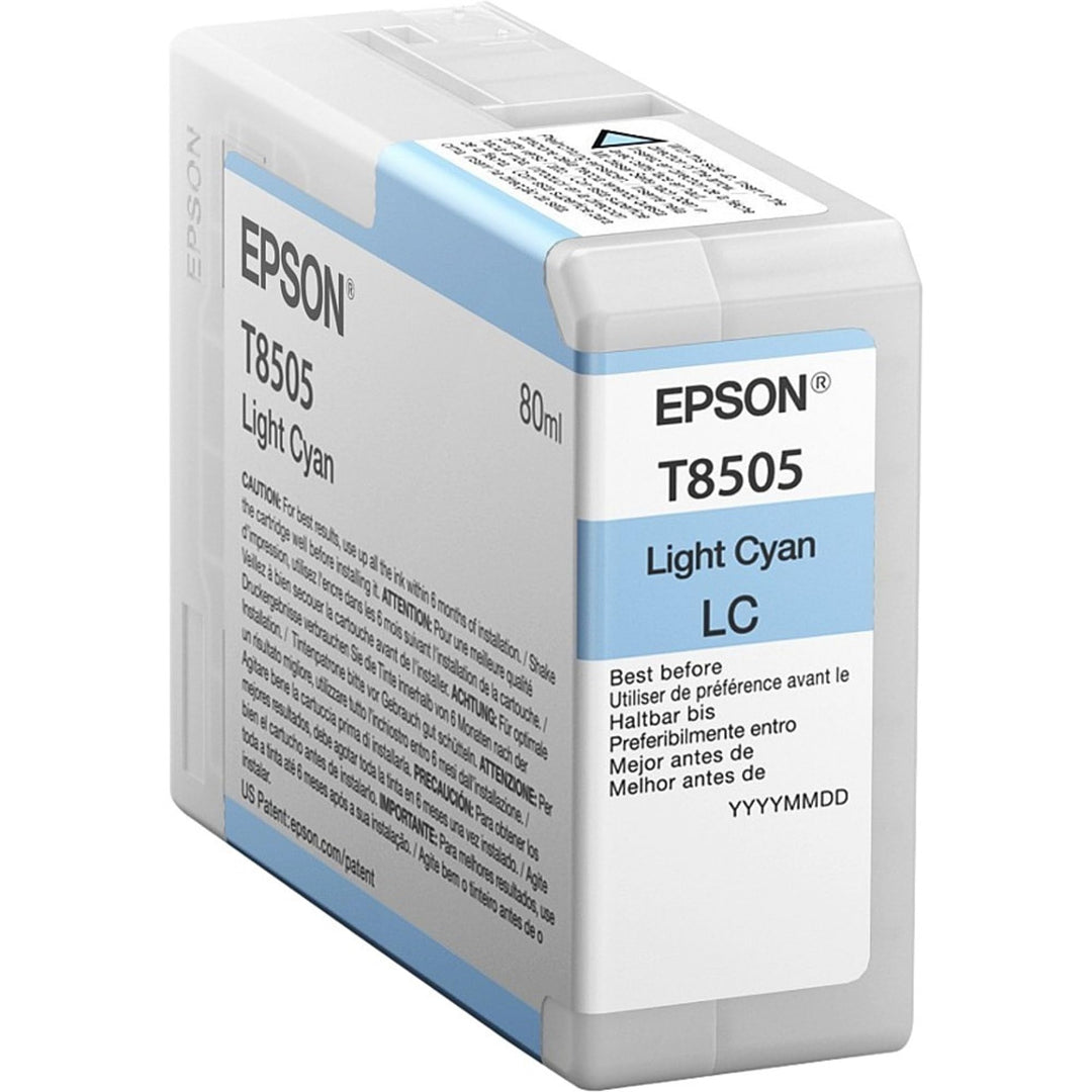 Epson T850500 Singlepack Light, cyan light cyan Standardverpackung, light cyan Standardverpackung