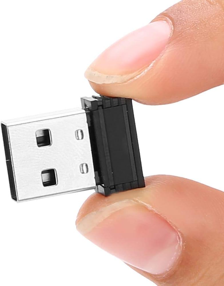 Keenso Fahrrad ANT USB Dongle, Fahrrad USB Empfänger Geschwindigkeit ANT + USB Sender und Empfänger
