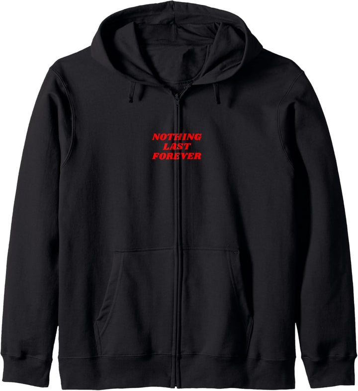 Nothing Last Forever Aesthetic Grunge Clothes E-Girl E-Boy Kapuzenjacke