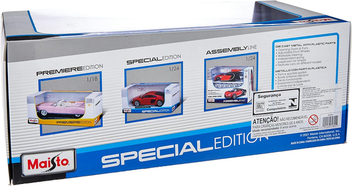 Maisto Mustang Shelby GT500 (2020): Modellauto im Massstab 1:18, Türen, Kofferraum und Motorhaube zu