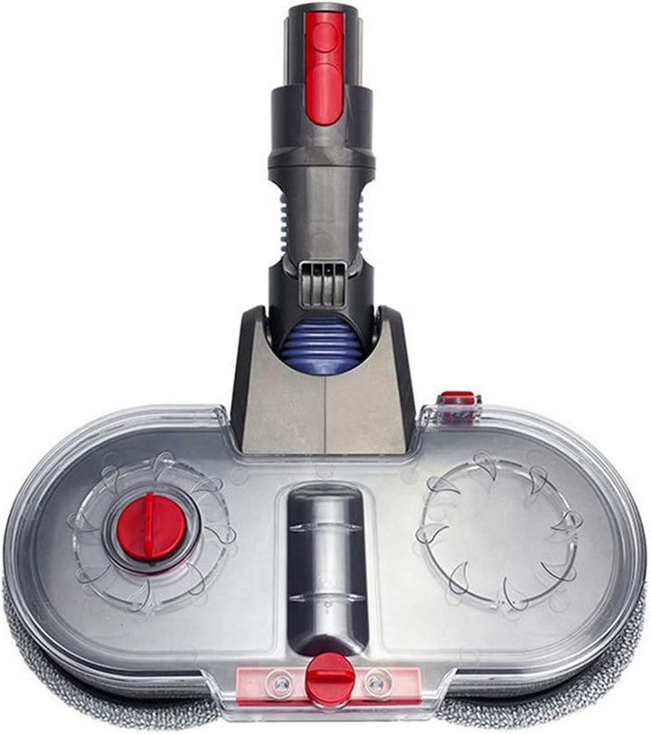GYing 1 elektrische Wischkopfbürste + 12 Wischmopps + 1 geteilter Wassertank für Dyson V11 V10 V8 V7