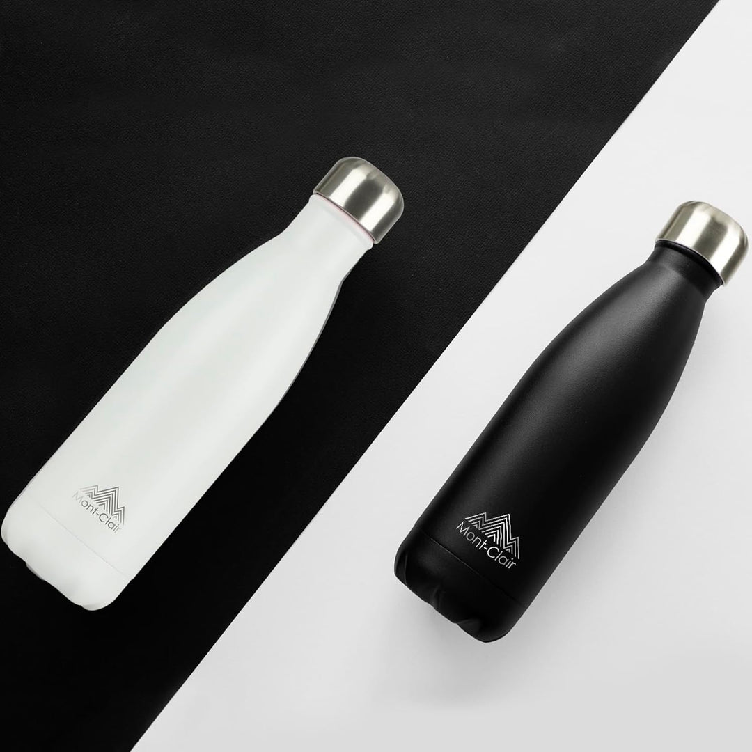 Mont-Clair Trinkflasche Edelstahl - Thermosflasche - BPA-freie - Water Bottle, Edelstahl trinkflasch