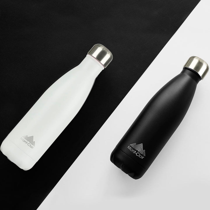 Mont-Clair Trinkflasche Edelstahl - Thermosflasche - BPA-freie - Water Bottle, Edelstahl trinkflasch