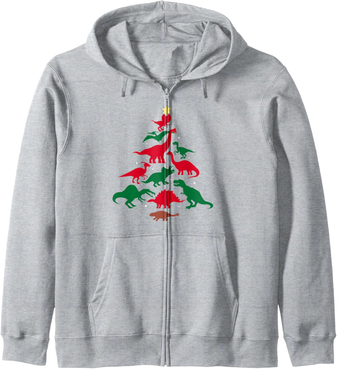 Dinosaurierbaum für Kinder, Jungen, Herren, Dino-Familie, Weihnachten Kapuzenjacke