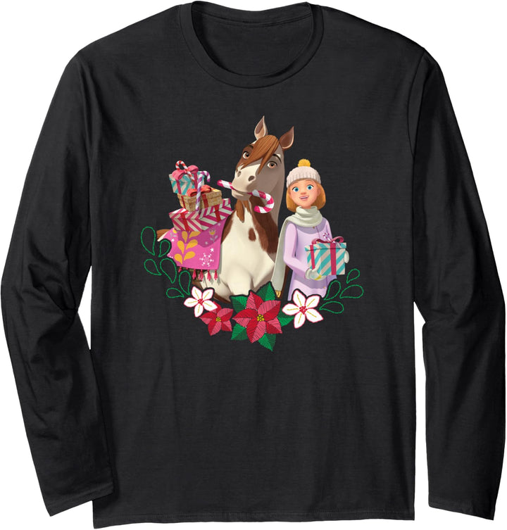 Spirit Weihnachten Boomerang und Abigail Langarmshirt
