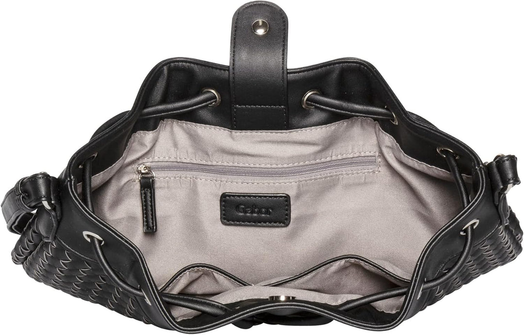 Gabor , Emilia , Damen , Schultertasche (Beutel) Schwarz, Schwarz