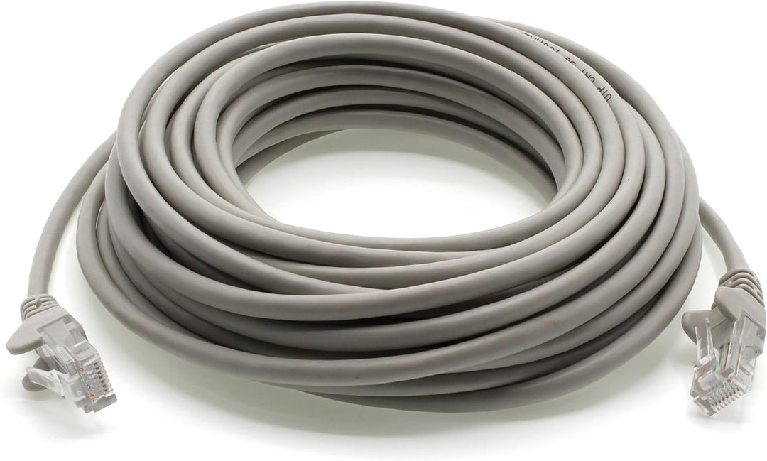 1aTTack CAT5 UTP Netzwerk-Patch-Kabel mit 2x RJ45 Stecker Set grau 10 - Stück - 10m 10m grau 10 - St