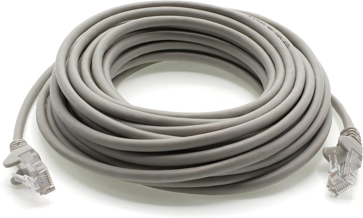 1aTTack CAT5 UTP Netzwerk-Patch-Kabel mit 2x RJ45 Stecker Set grau 10 - Stück - 10m 10m grau 10 - St
