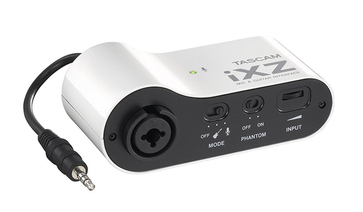 Tascam iXZ – Mikrofon-/Gitarreninterface für iPad/iPhone/iPod
