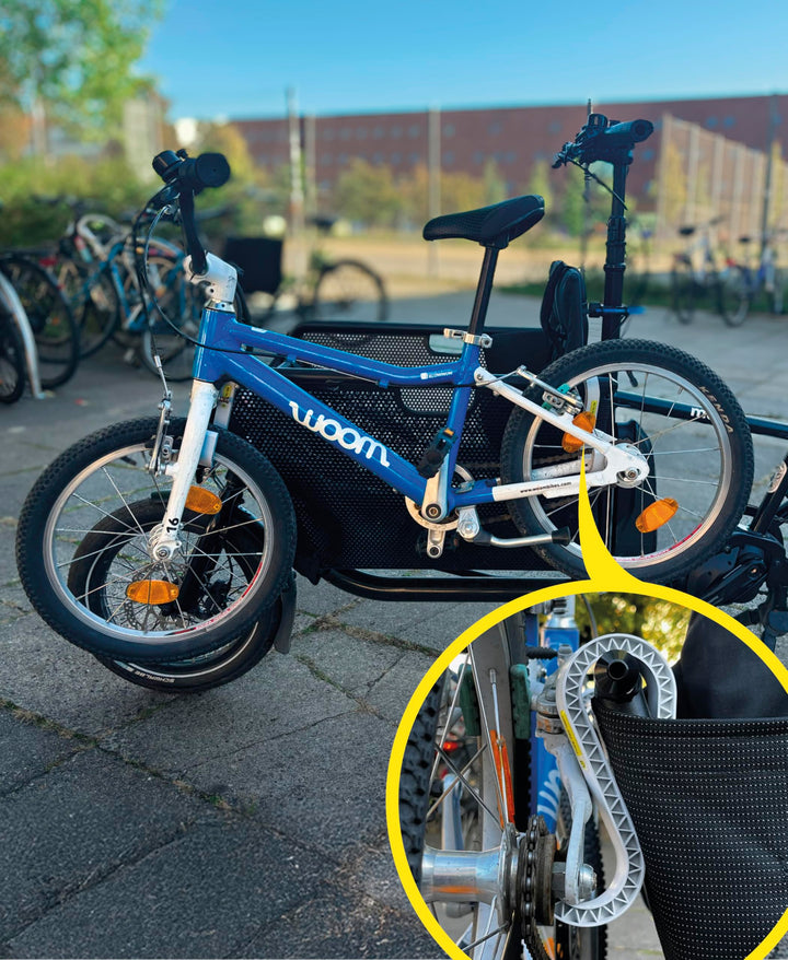 Bike Holder S 2.0 – 2x Halterung für Kinderfahrrad & Laufrad am Lastenrad | kompatibel mit Babboe, B