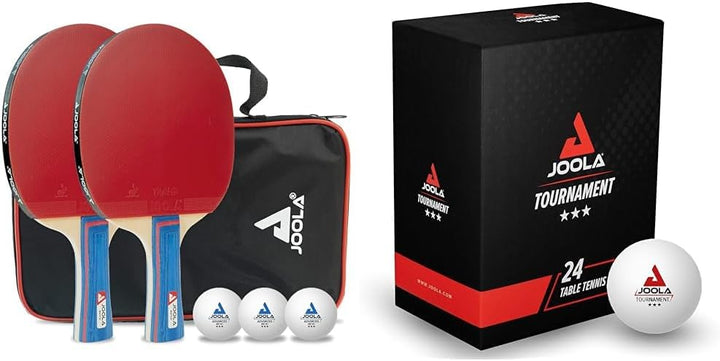 JOOLA Tischtennis Set inklusive Tischtennisschläger, Tischtennisbälle, Tischtennishülle, Tischtennis