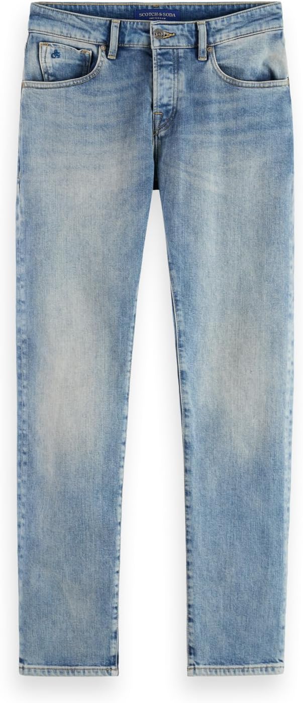 Scotch & Soda Herren Ralston Jeans 29W / 32L Aqua Blue, 29W / 32L Aqua Blue