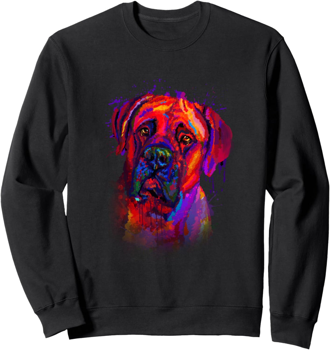 Bullmastiff für eine Bullmastiff Mama Sweatshirt