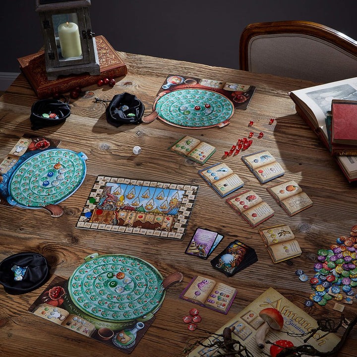Schmidt Spiele 49341 Die Quacksalber von Quedlinburg, Kennerspiel des Jahres 2018, blau Single, Sing