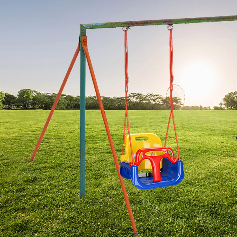 Lospitch Babyschaukel Kinderschaukel 3 in 1, Garten Spielzeug Schaukel für Baby Kinder, belastbar bi